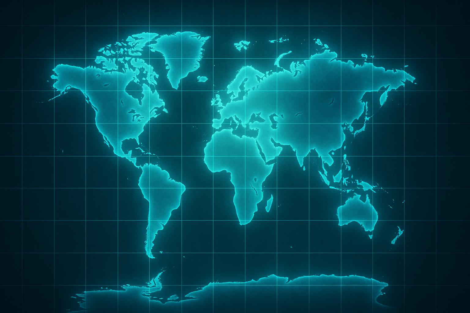 World map background